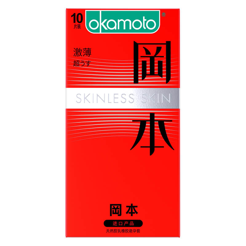 OKAMOTO Passion ultra-thin condom  pack of  ten red packaging