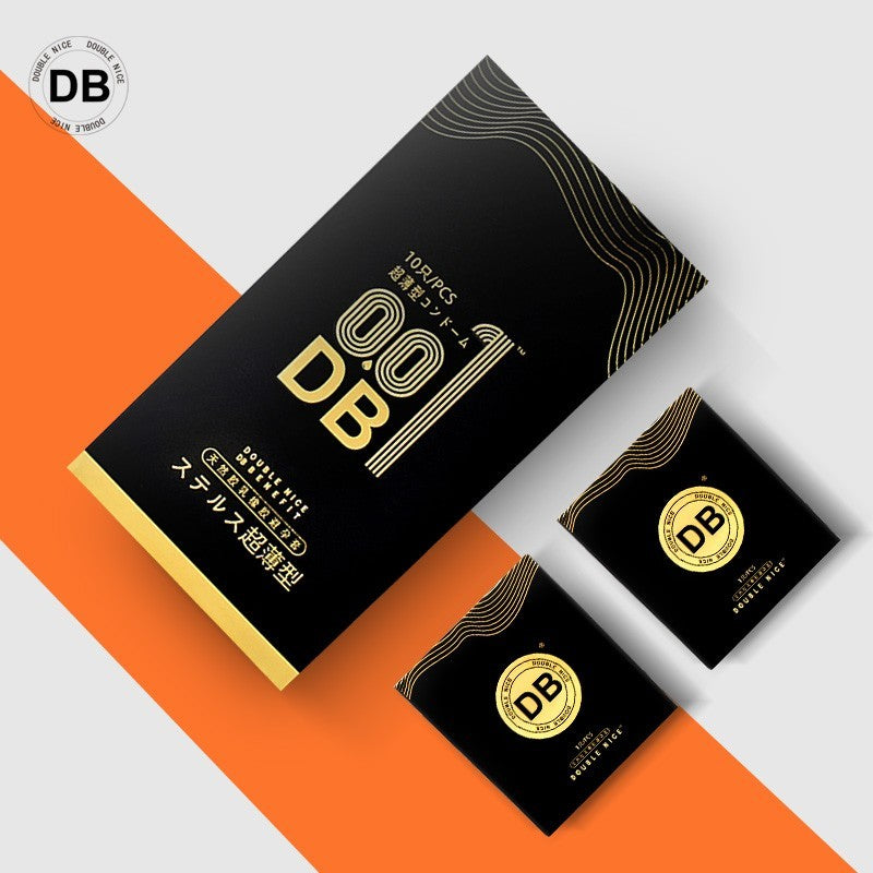 DOUBLE NICE   hyaluronic acid  0.01 Ultra thin  Condom pack of ten