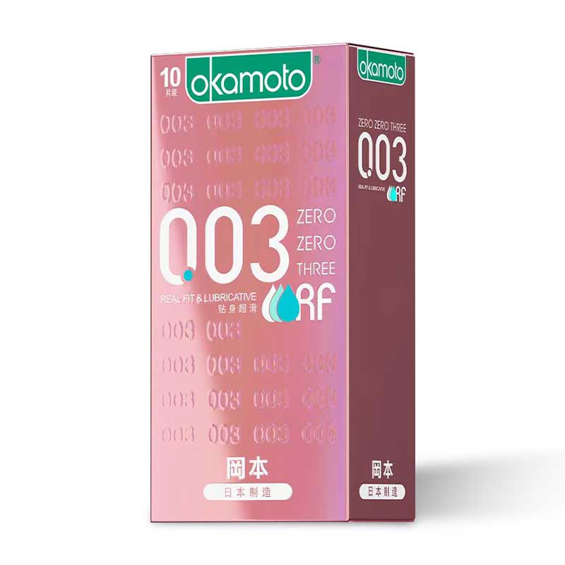 OKAMOTO 003 Fit and super smooth  pack of ten
