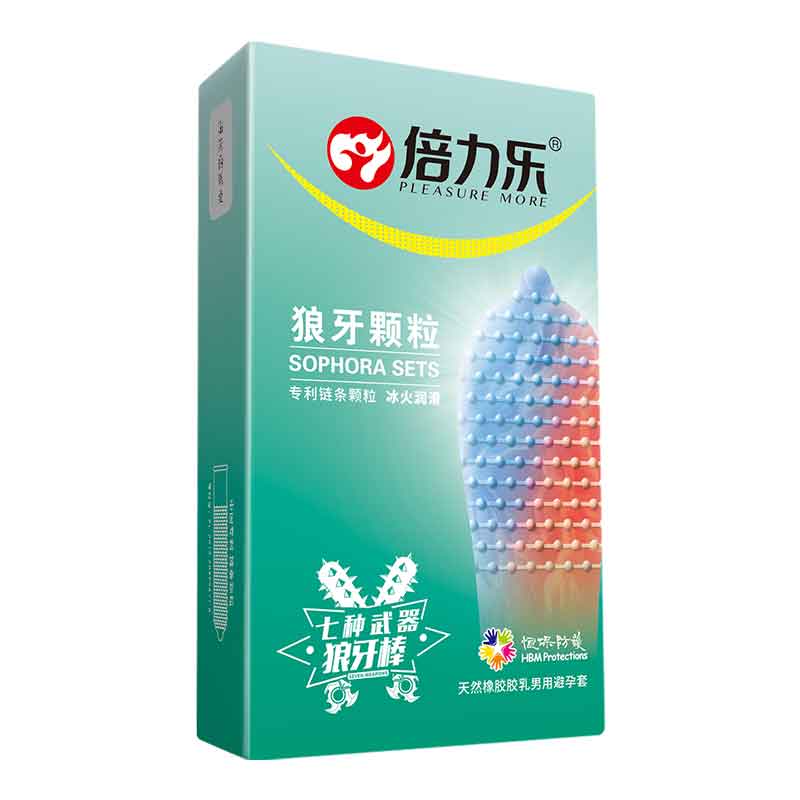 PLEASURE MORE  ice fire wolf fang  particles pack of ten