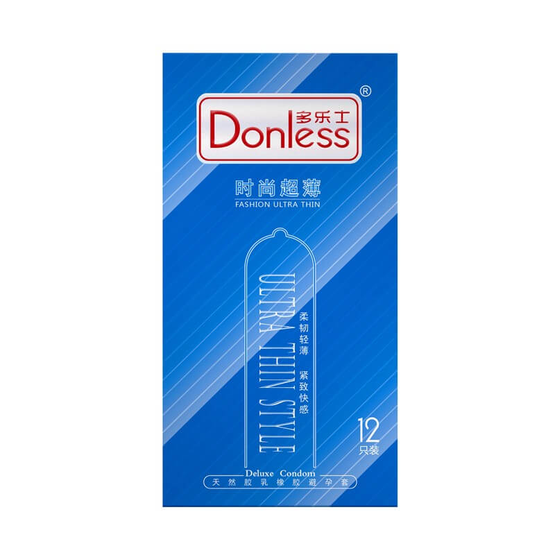 DONLESS  Fashion Ultra thin  condom series Pack of twelve