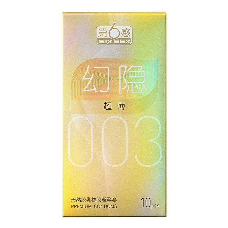 SIX SEX  003 Phantom ultra-thin  pack of ten
