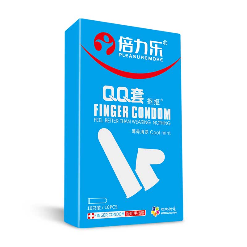 PLEASURE MORE Condoms QQ  Mint refreshing ten slices