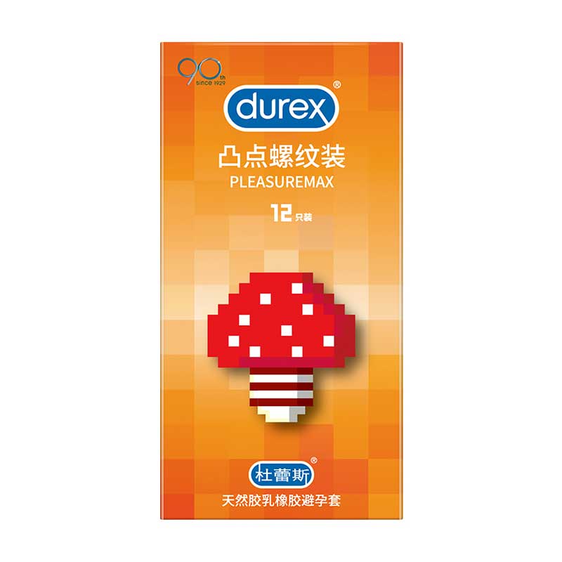 DUREX  raised point thread condom Pack of  twelve
