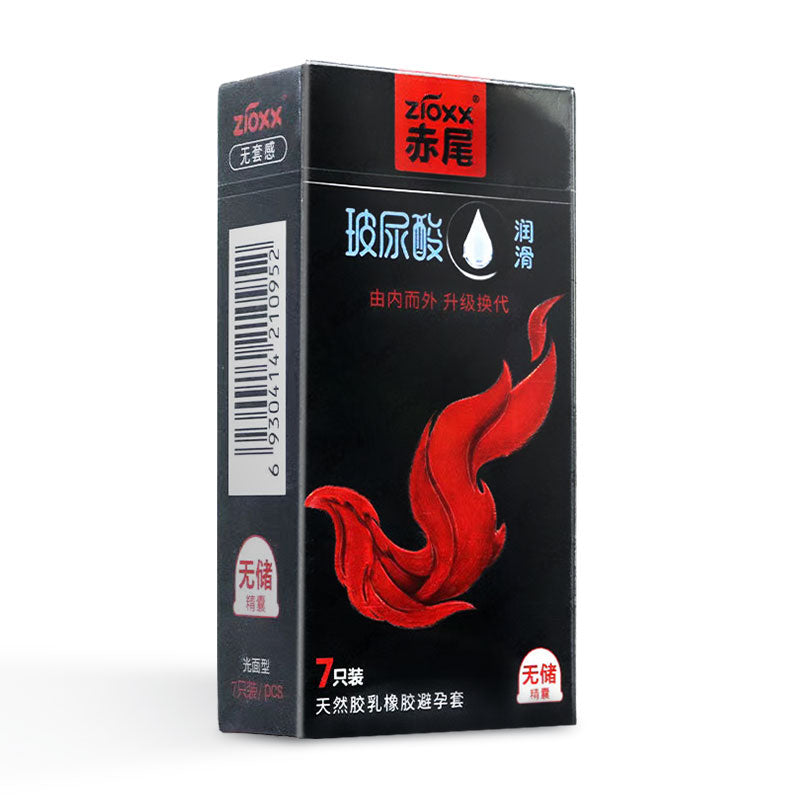 ZIOXX  black gold No Semen Storage Hyaluronic Acid condom  Pack of seven