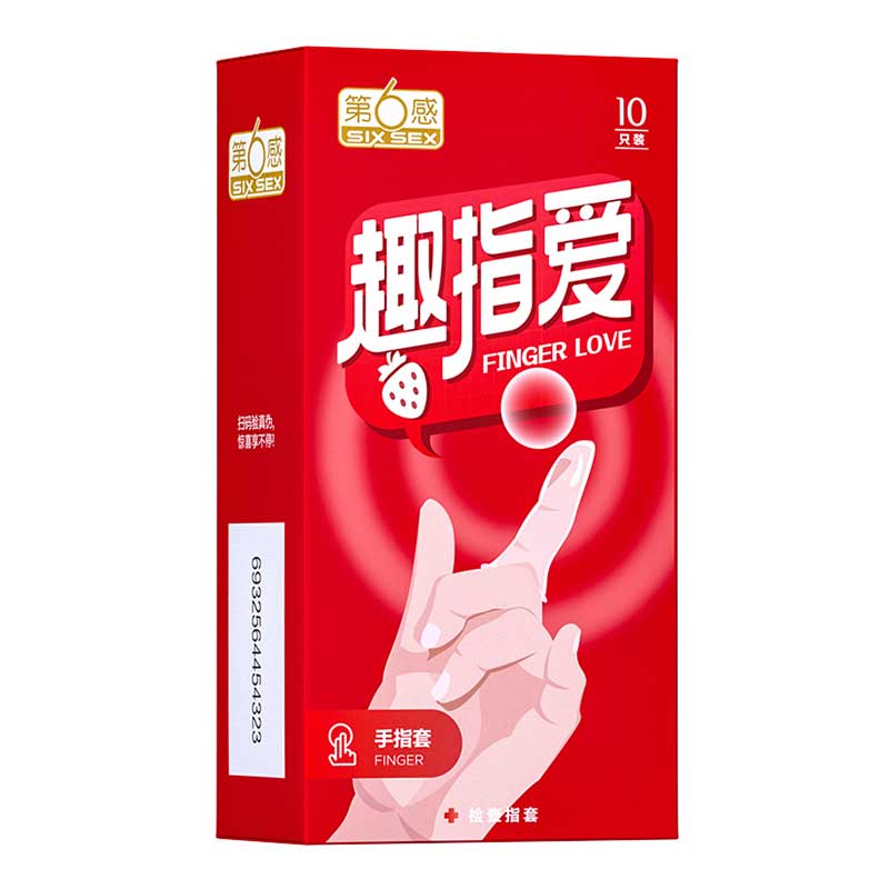 SIX SEX finger love  pack of ten