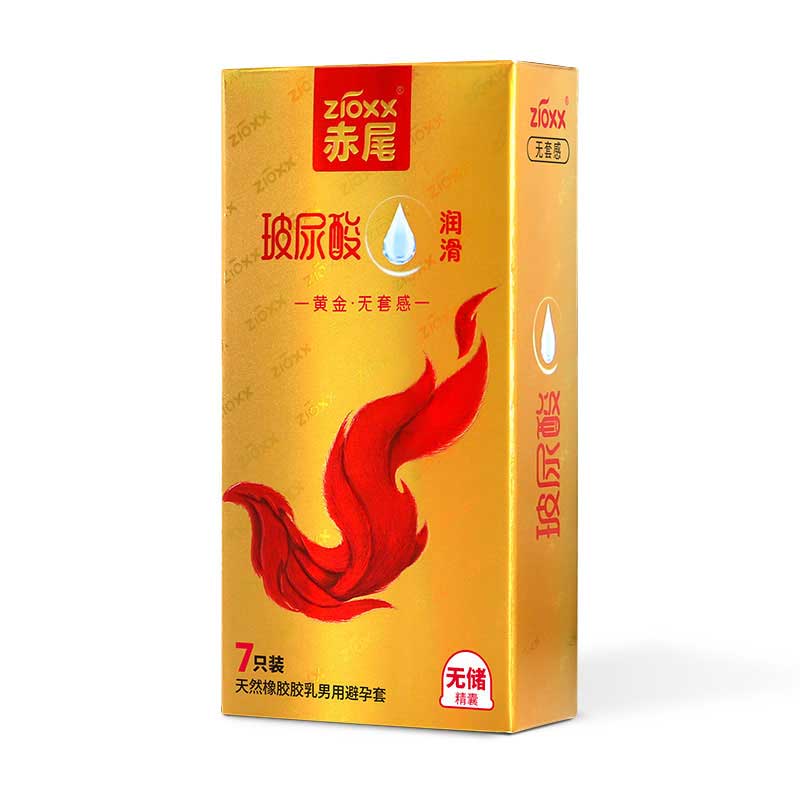 ZIOXX  Gold No Semen Storage Hyaluronic Acid condom  Pack of seven