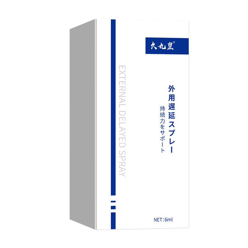 JJH external delayed spray small blue bottle 6ml