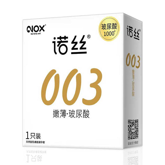 NOX 003 Thin hyaluronic acid  condom  one pcs
