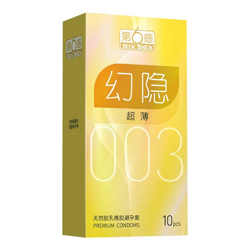 SIX SEX  003 Phantom ultra-thin  pack of ten