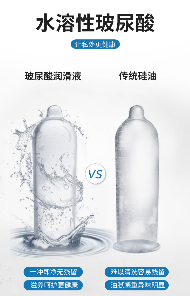 DOUBLE NICE   hyaluronic acid  0.01 Ultra thin  Condom pack of ten