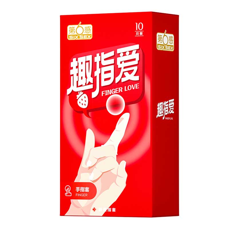 SIX SEX finger love  pack of ten
