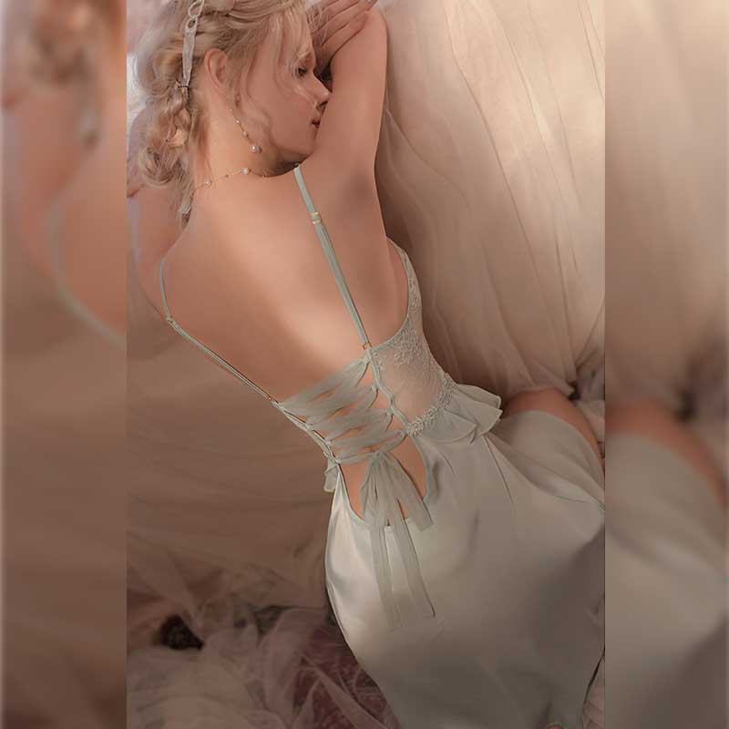 Fengyuegu sexy underwear  1907 white