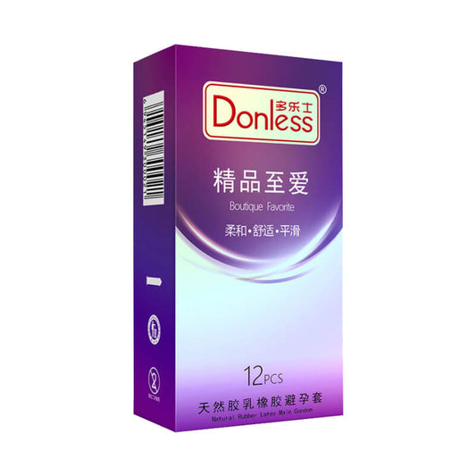 DONLESS  Boutique Beloved  condom series Pack of twelve