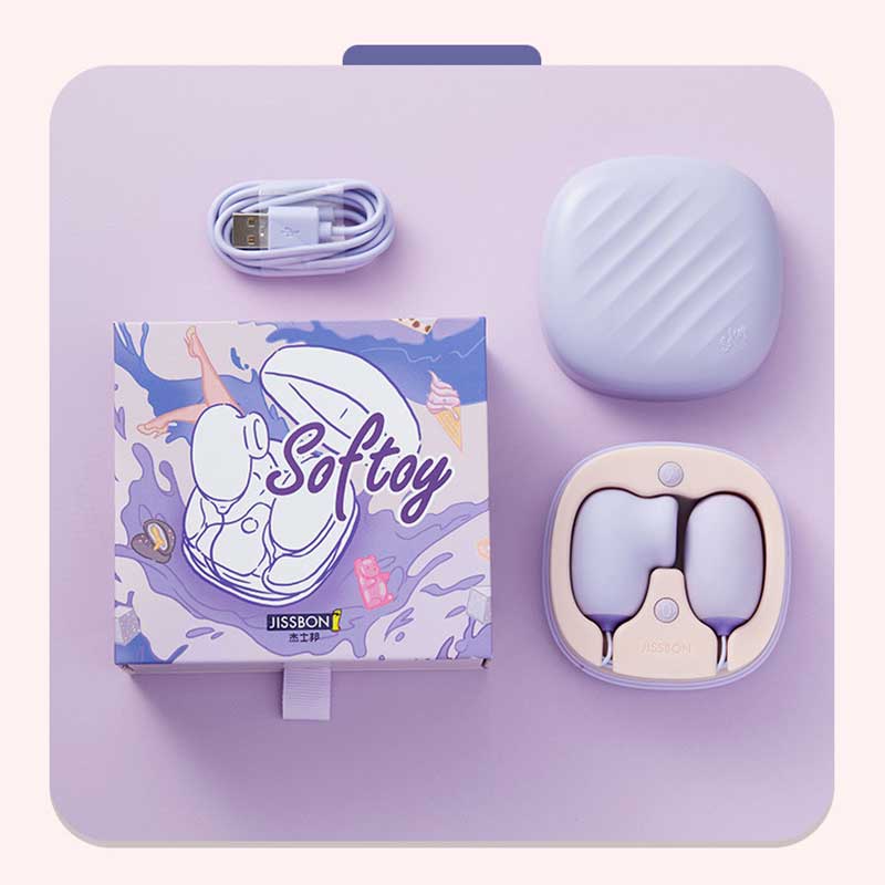 JISSBON  Small powder sucking purple version