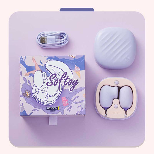 JISSBON  Small powder sucking purple version