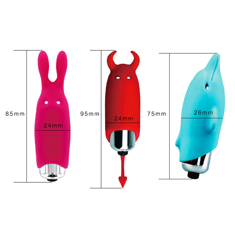 XYZ bunny head vibrating egg