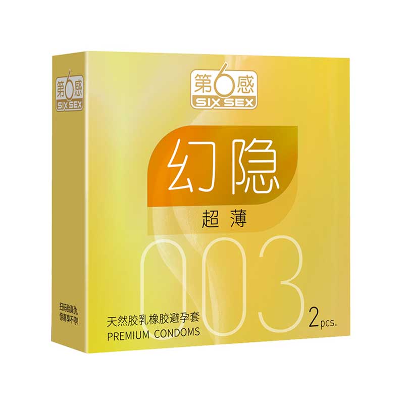 SIX SEX  003 Phantom ultra-thin  pack of two