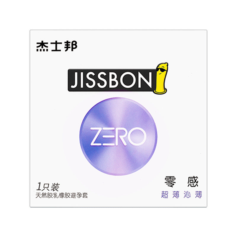 JISSBON zero sense  Ultra-thin and thin condom  one pcs