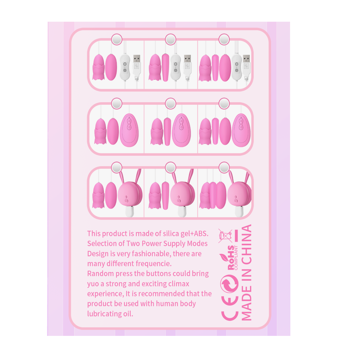 MJS tongue licking round vibrator+backcourt vibrator