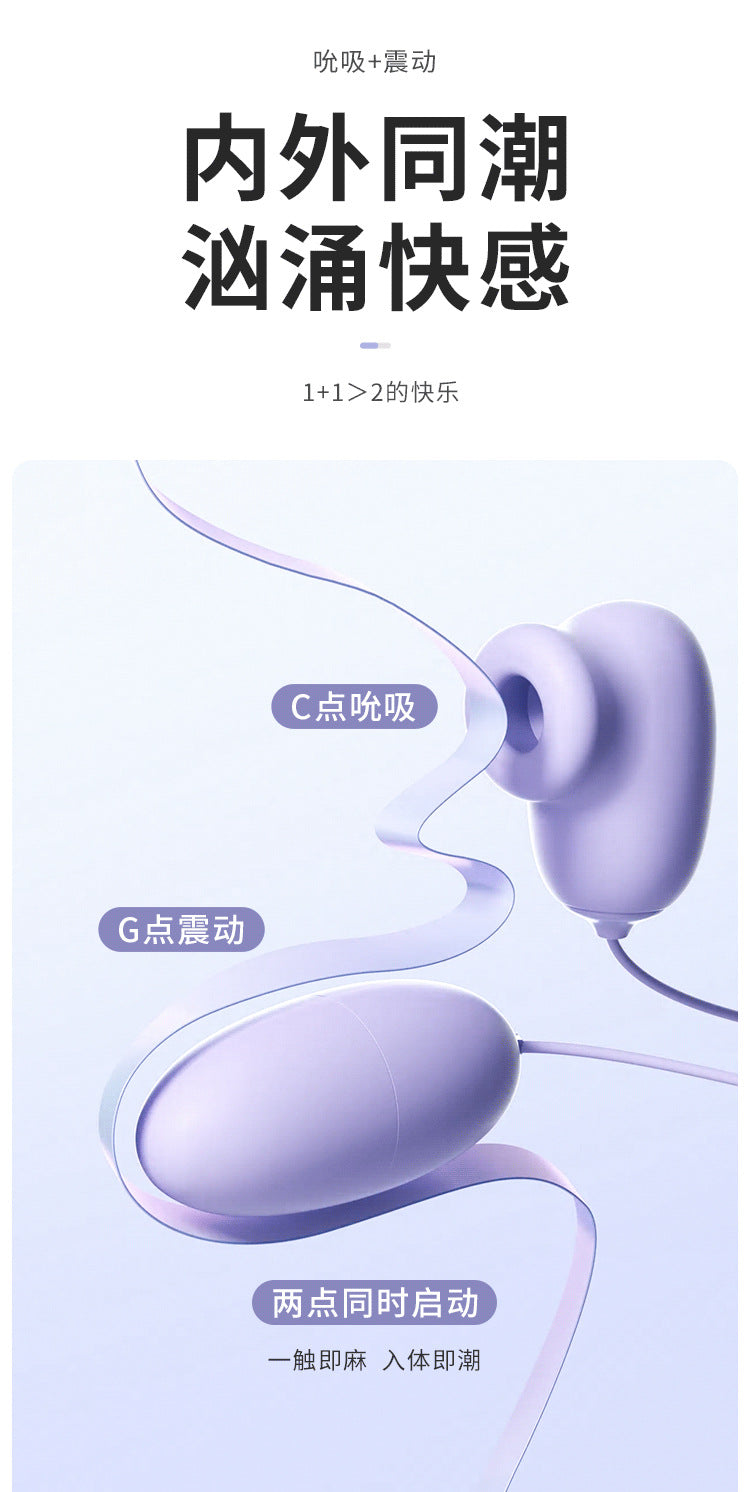 MIJI Series vibrator  Funny egg remote control charging model