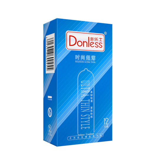 DONLESS  Fashion Ultra thin  condom series Pack of twelve