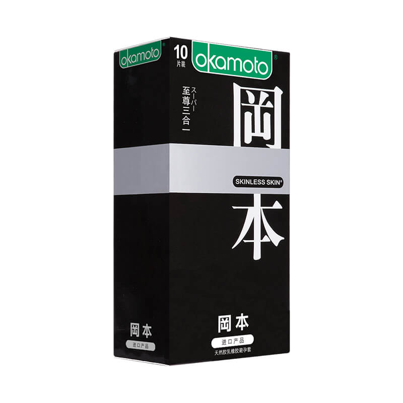 OKAMOTO 003  Supreme 3-in-1   pack of ten