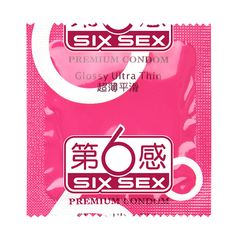 SIX SEX  Ultra thin  smooth condom  Pack of twenty four