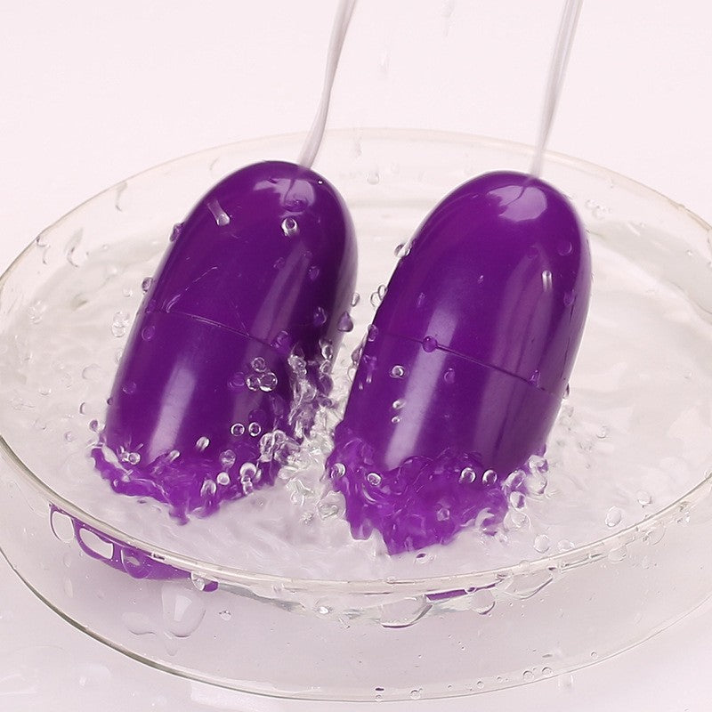 LILO Series vibrator  JYLL_USB double vibrator naked goods purple