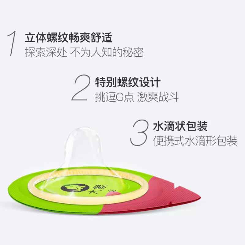 ELEPHANT  Interesting Thread  condom  Pack of three