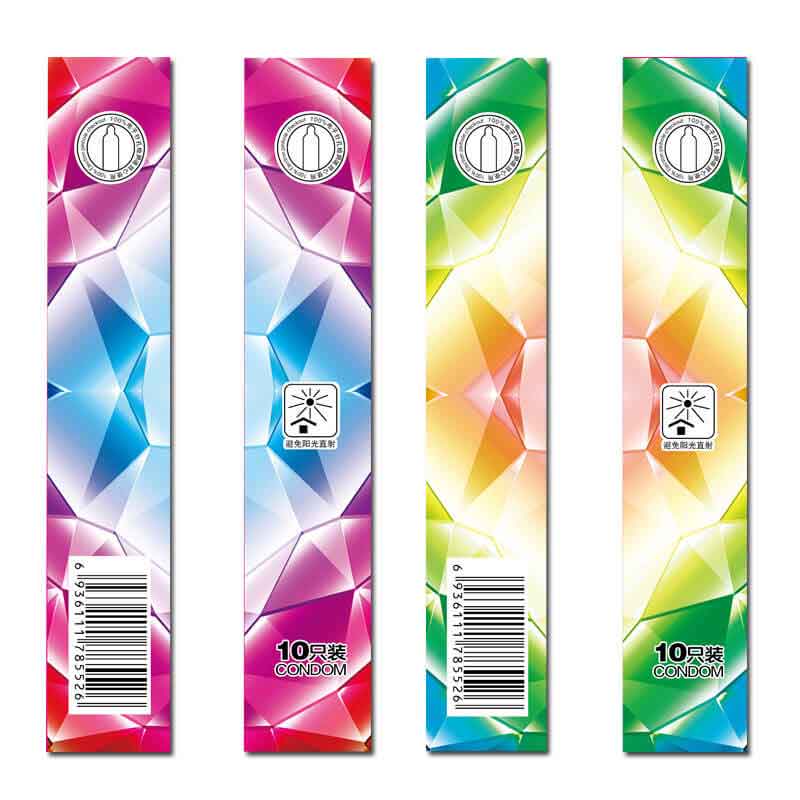 XINGXINGNIAN  Zero degree ultra-thin  condom ten pcs