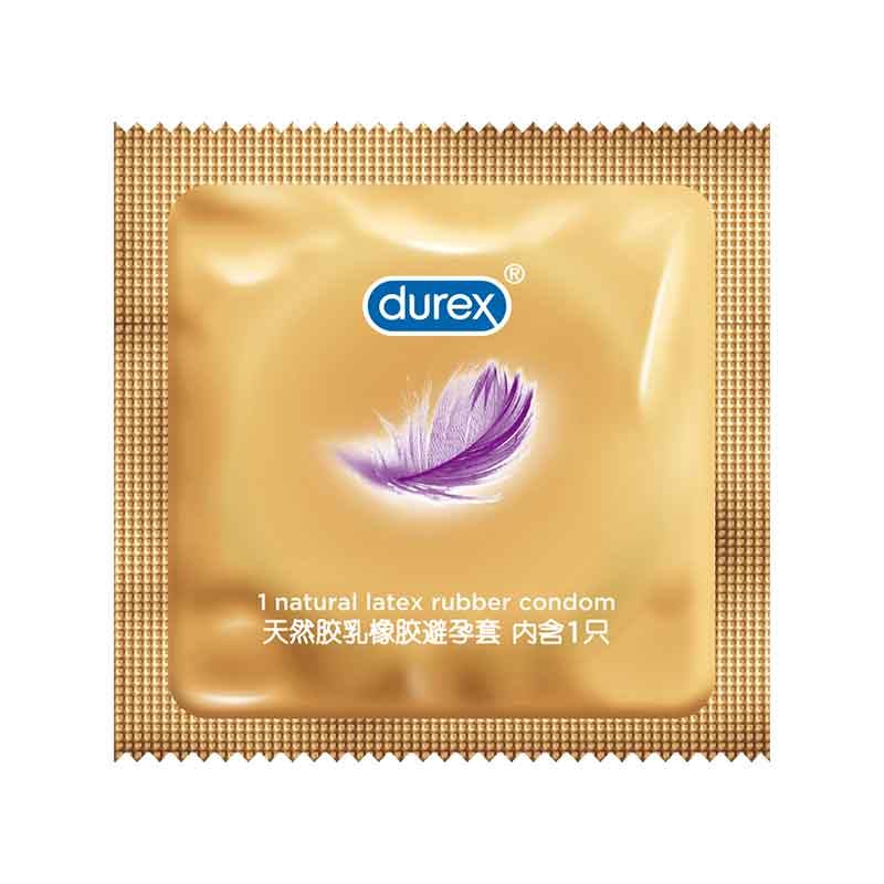 DUREX  gold packaging   lubricating condom Pack of twelve