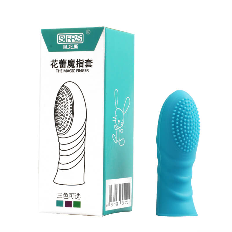 SEJISI  Series vibrators Flower bud magic finger cot