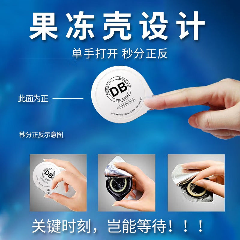 DOUBLE NICE   hyaluronic acid  0.01 Ultra thin  Condom pack of ten