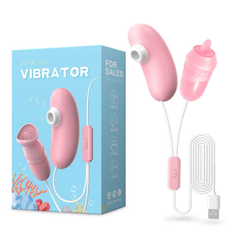 LILO Series vibrator Doudou Double Egg USB Version