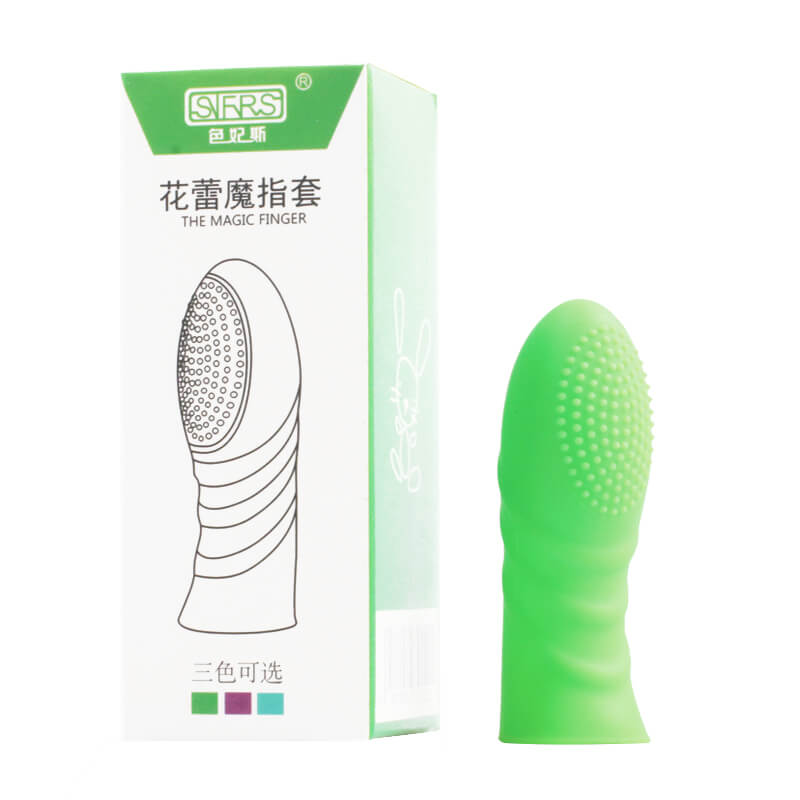 SEJISI  Series vibrators Flower bud magic finger cot