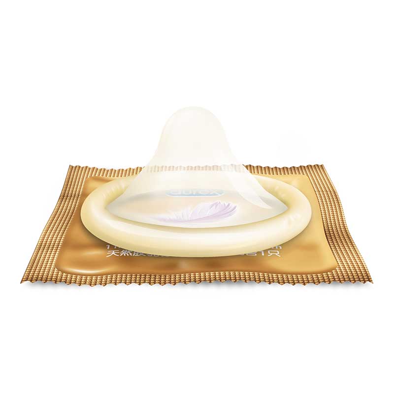 DUREX  gold packaging   lubricating condom Pack of twelve