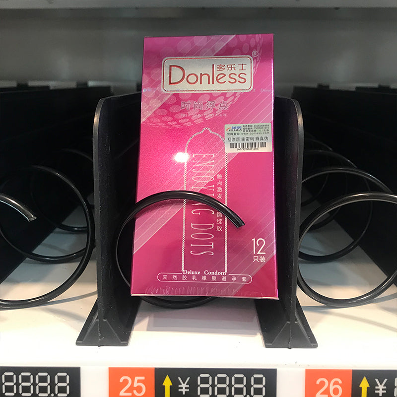 DONLESS  Fashion floating point  condom series Pack of twelve