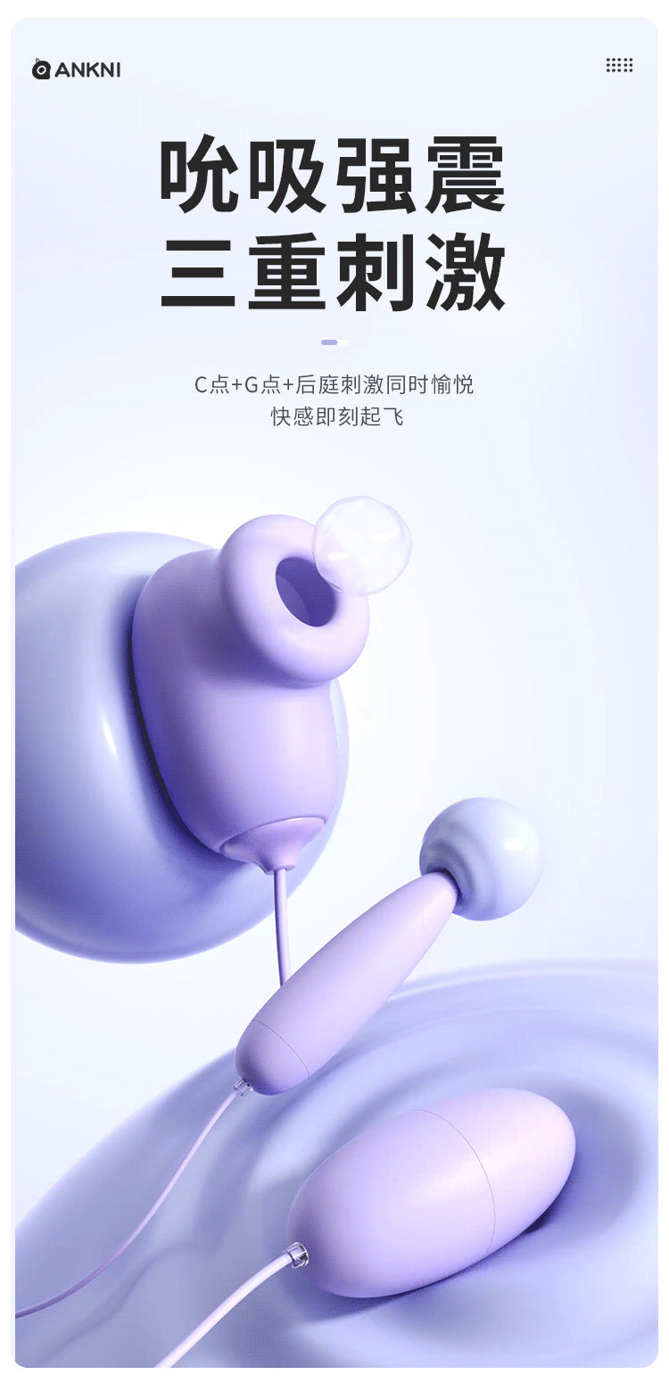 MIJI Series vibrator  Funny egg remote control charging model