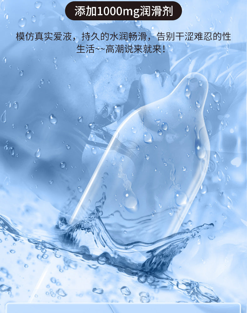 SIX SEX hyaluronic acid condom pack of  Fifty
