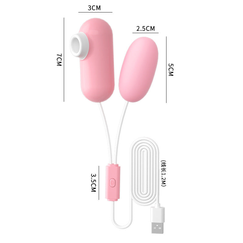LILO Series vibrator  JYLL flirting double line vibrator for women