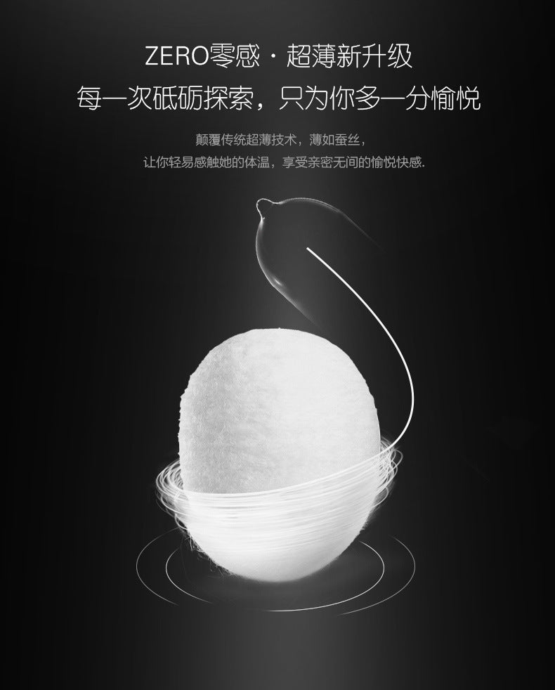 JISSBON zero sense  Ultra-thin and thin condom  one pcs