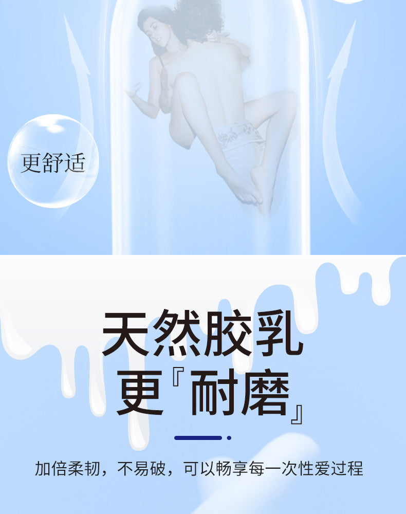SIX SEX hyaluronic acid condom pack of  Fifty