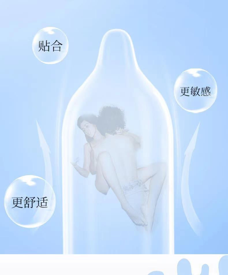 SIX SEX hyaluronic acid condom pack of  one hundred