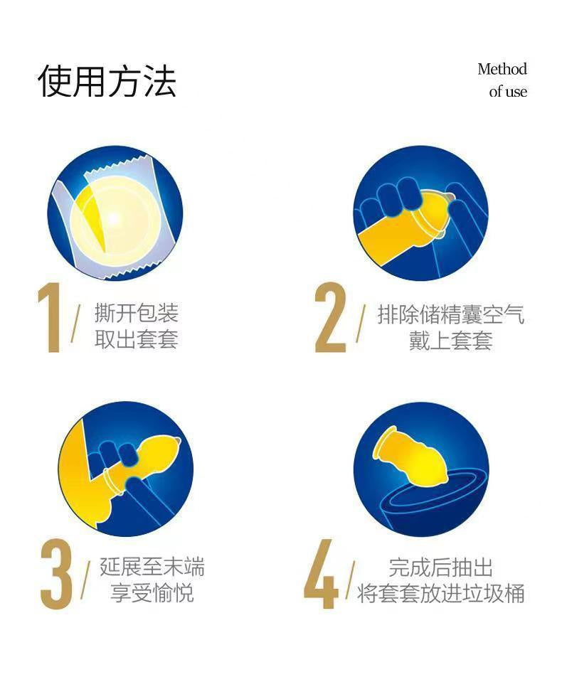 SIX SEX hyaluronic acid condom pack of  one hundred
