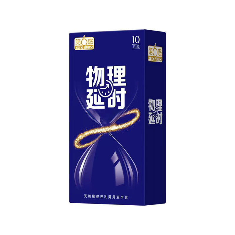 SIX SEX  physical delay condom pack of ten
