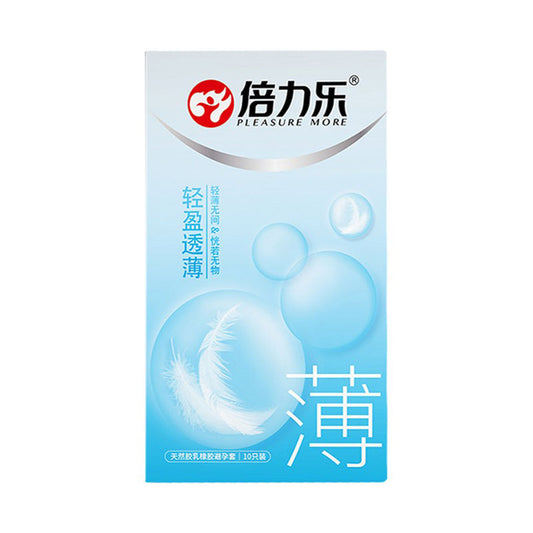 PLEASURE MORE Condoms   Light and thin ten slices