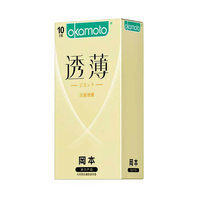 OKAMOTO Sensitive and ultra-thin condom  pack of  ten