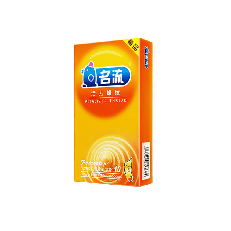 MINGLIU  Vibrant  Thread condom ten pcs