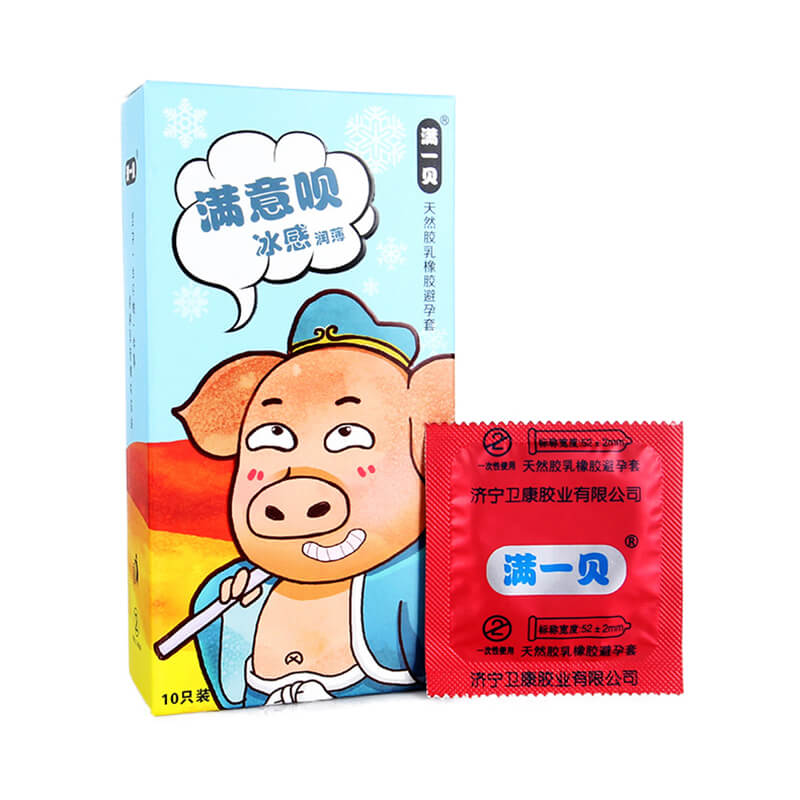 MANYIBEI   Bajie  Ice feeling condom ten pcs